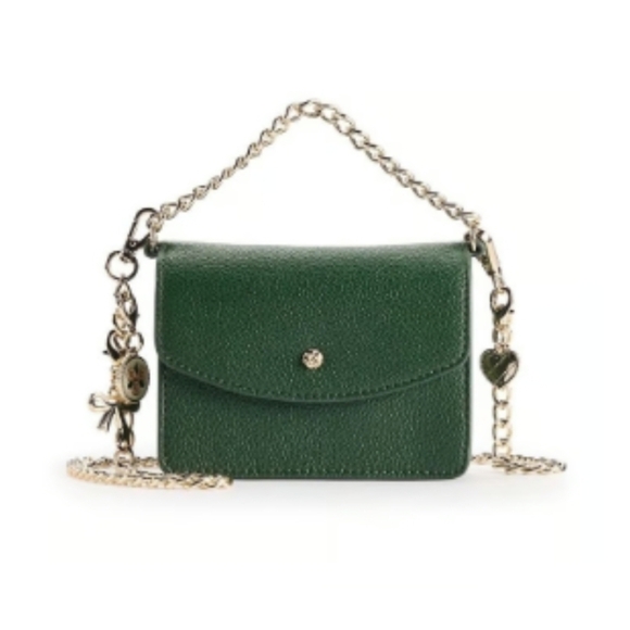 LC Lauren Conrad Green Wallet with Charms - Picture 3 of 5